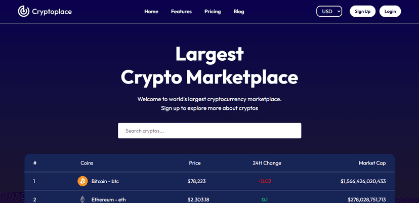 Crypto-currency-tracker